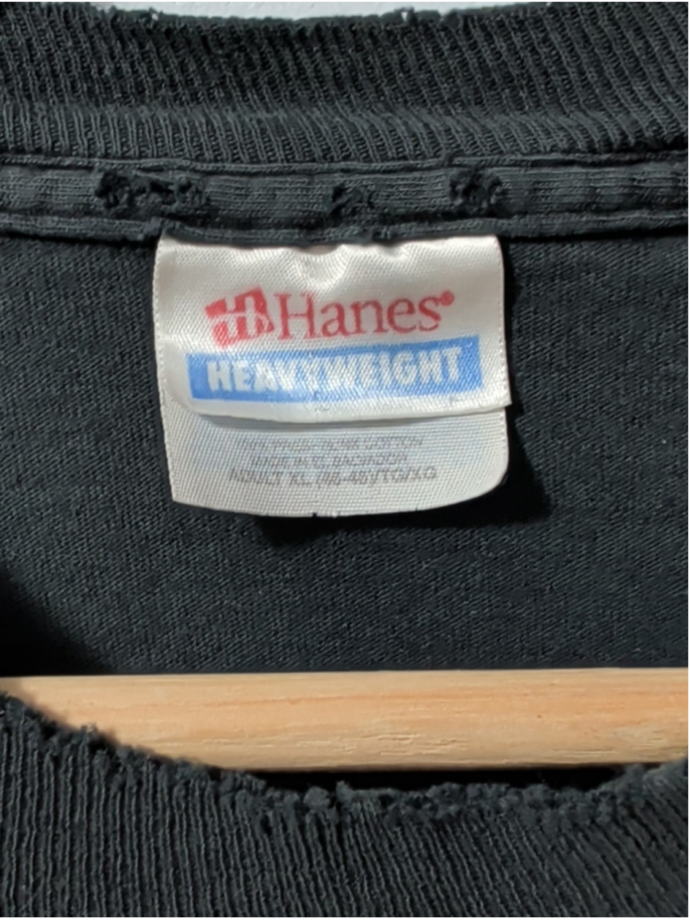Vintage McDonald's T-Shirt Are You Mac Enough Black Distressed Bleach Stain XL - Picture 2 of 8